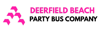 deerfield beach party bus company logo