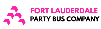 fort lauderdale party bus company logo