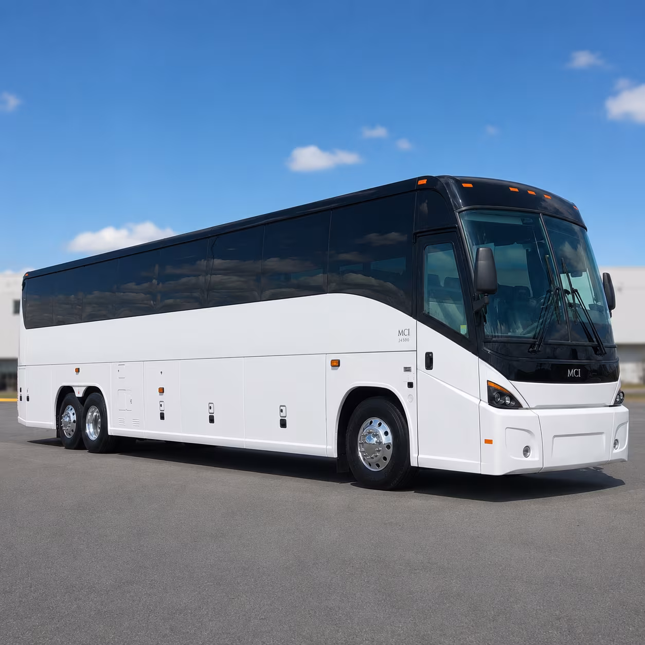 40-56 Passenger Charter Bus Exterior