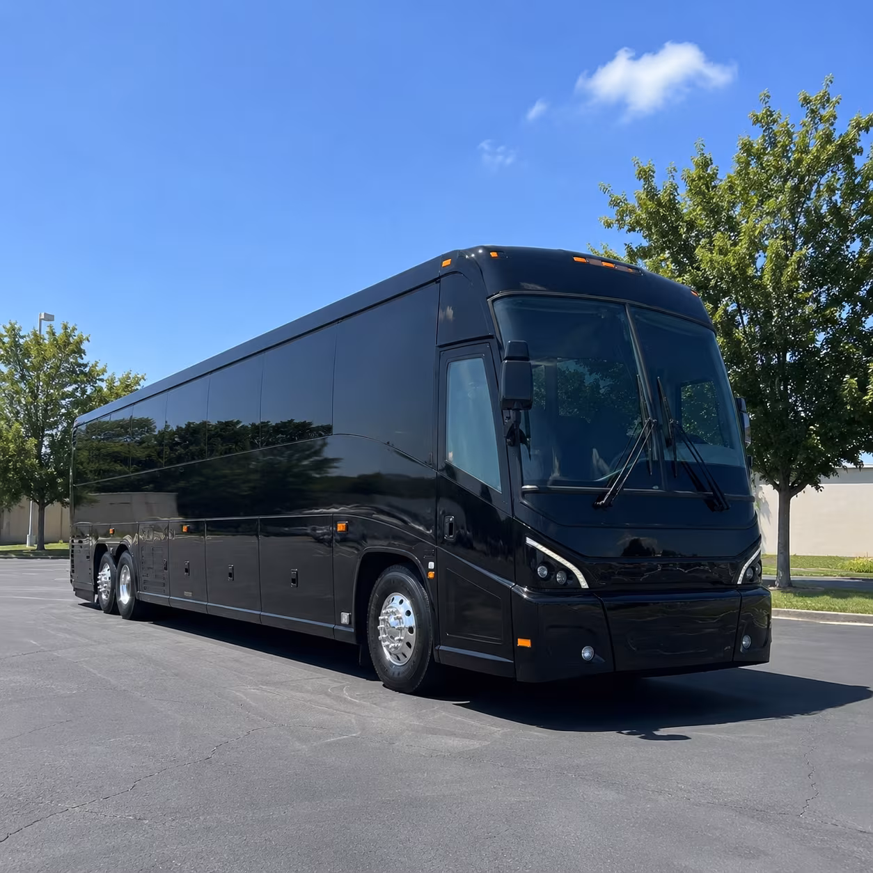 Pompano Beach Corporate Transportation party bus exterior