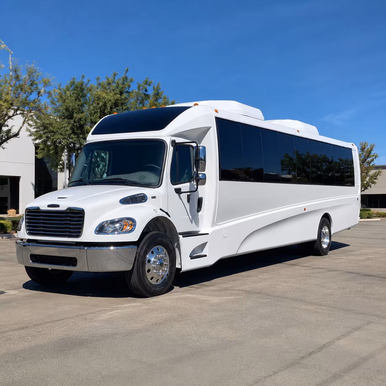 Pompano Beach Corporate Transportation party bus exterior