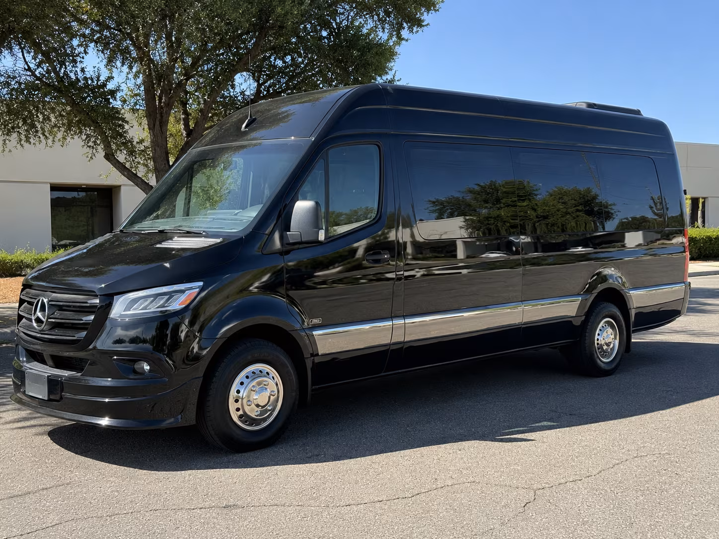 Pompano Beach Corporate Transportation party bus exterior