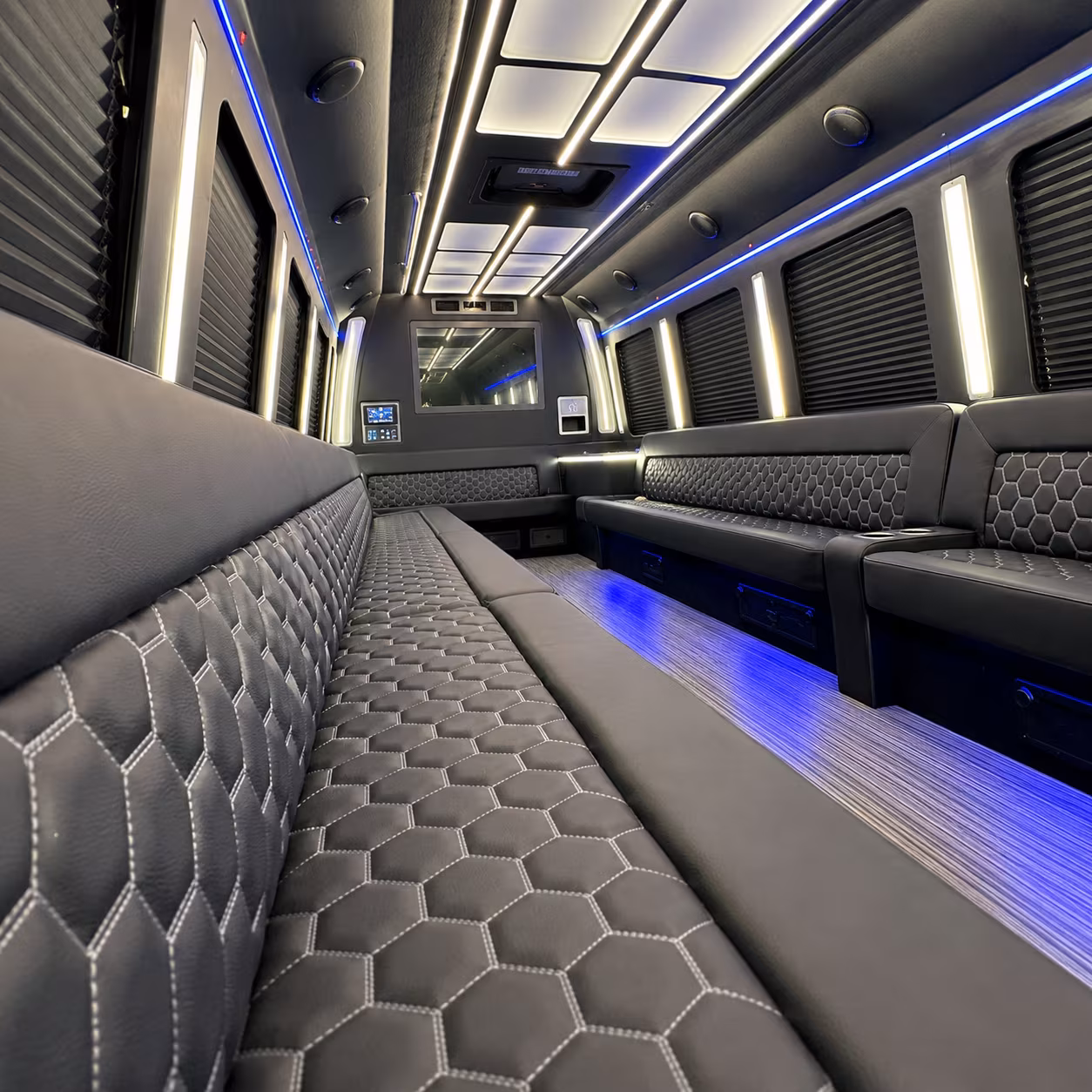 Pompano Beach Private Event Transportation onboard seating