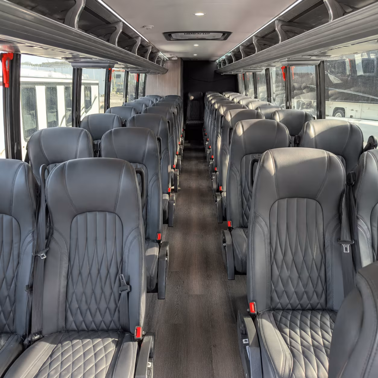 Pompano Beach School Event Transportation party bus exterior