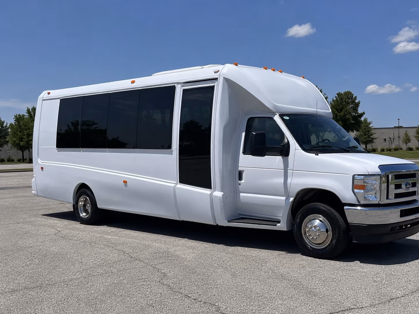 Pompano Beach Sporting Event Transportation party bus exterior