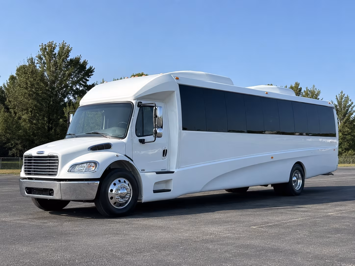 Pompano Beach Sporting Event Transportation party bus exterior